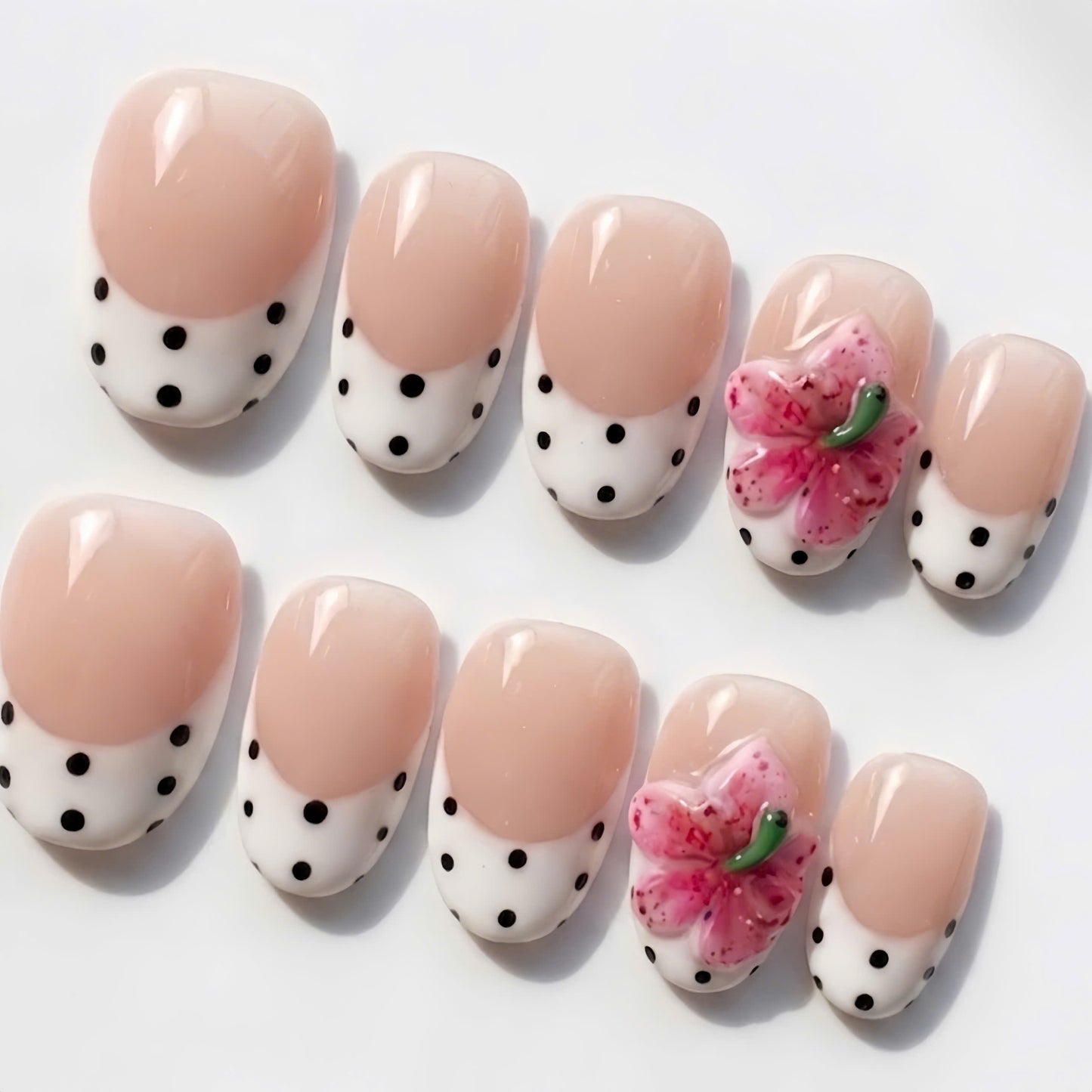 Retro Polka Dot Lily