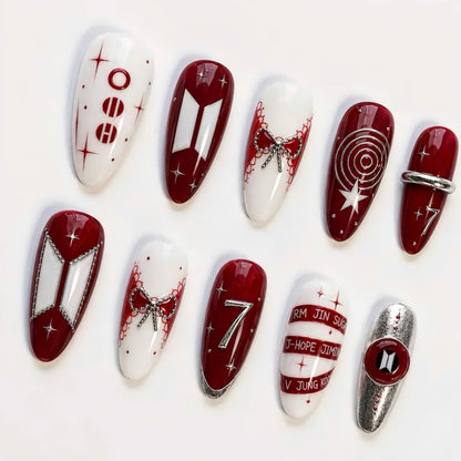 Kpop Army Silver Chrome