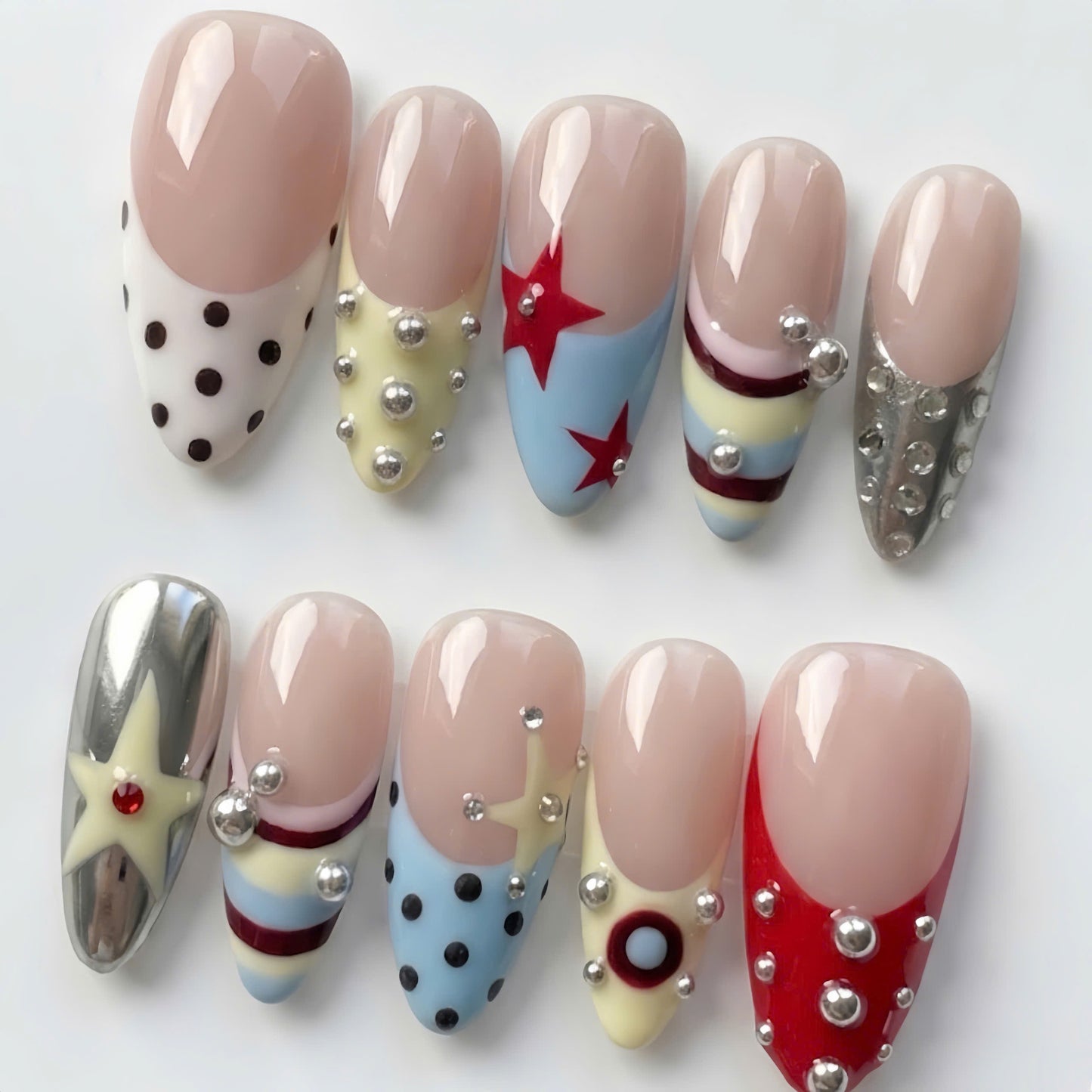 Vintage Circus Silver Chrome