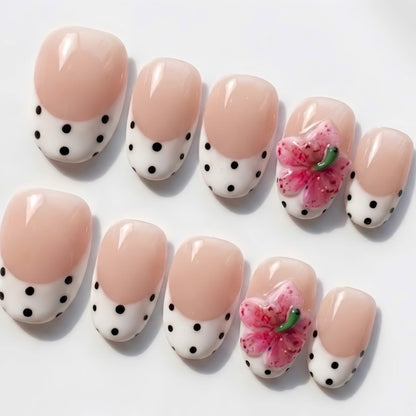 Retro Polka Dot Lily
