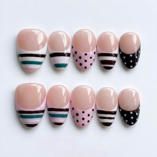 Retro Mod Candy Stripes