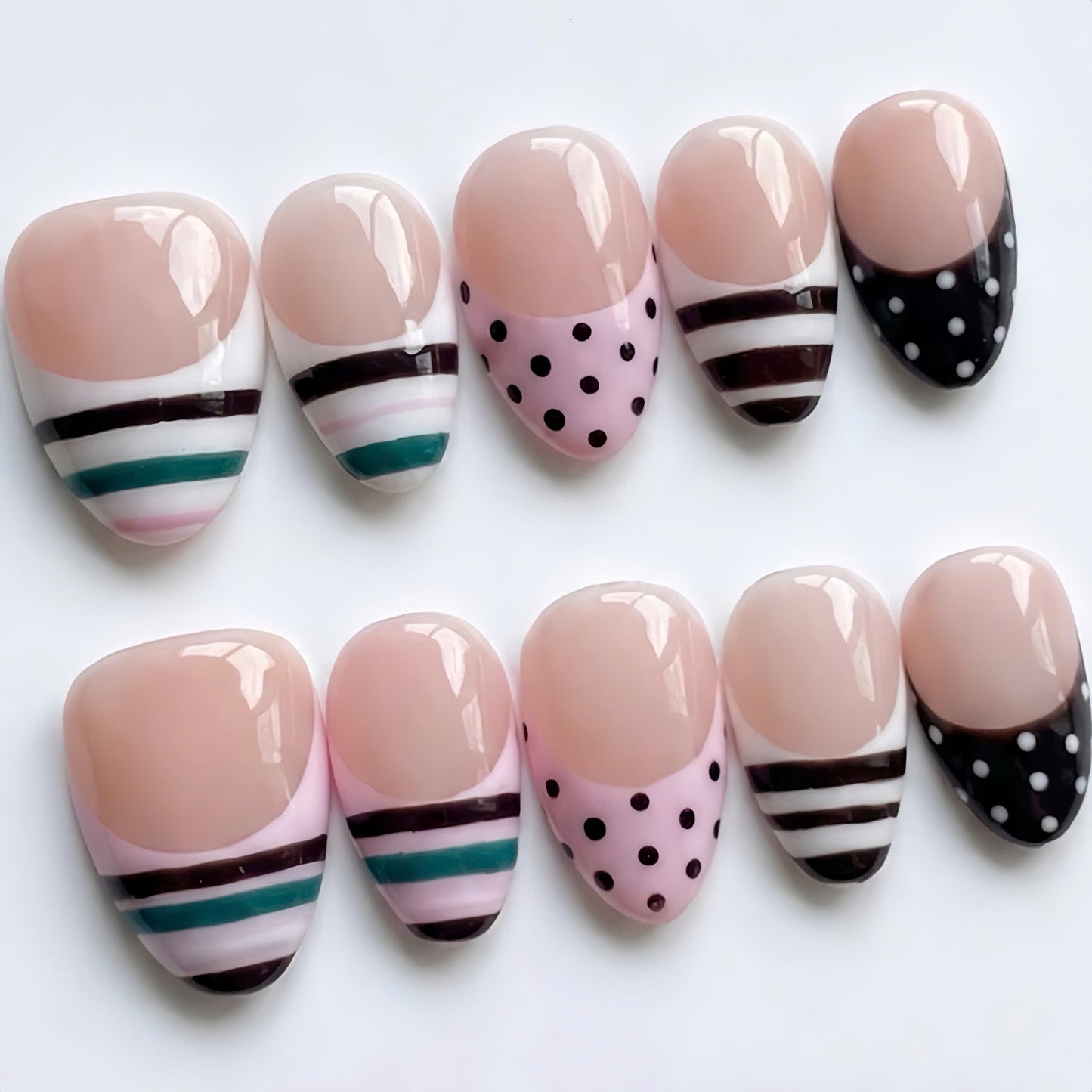 Retro Mod Candy Stripes
