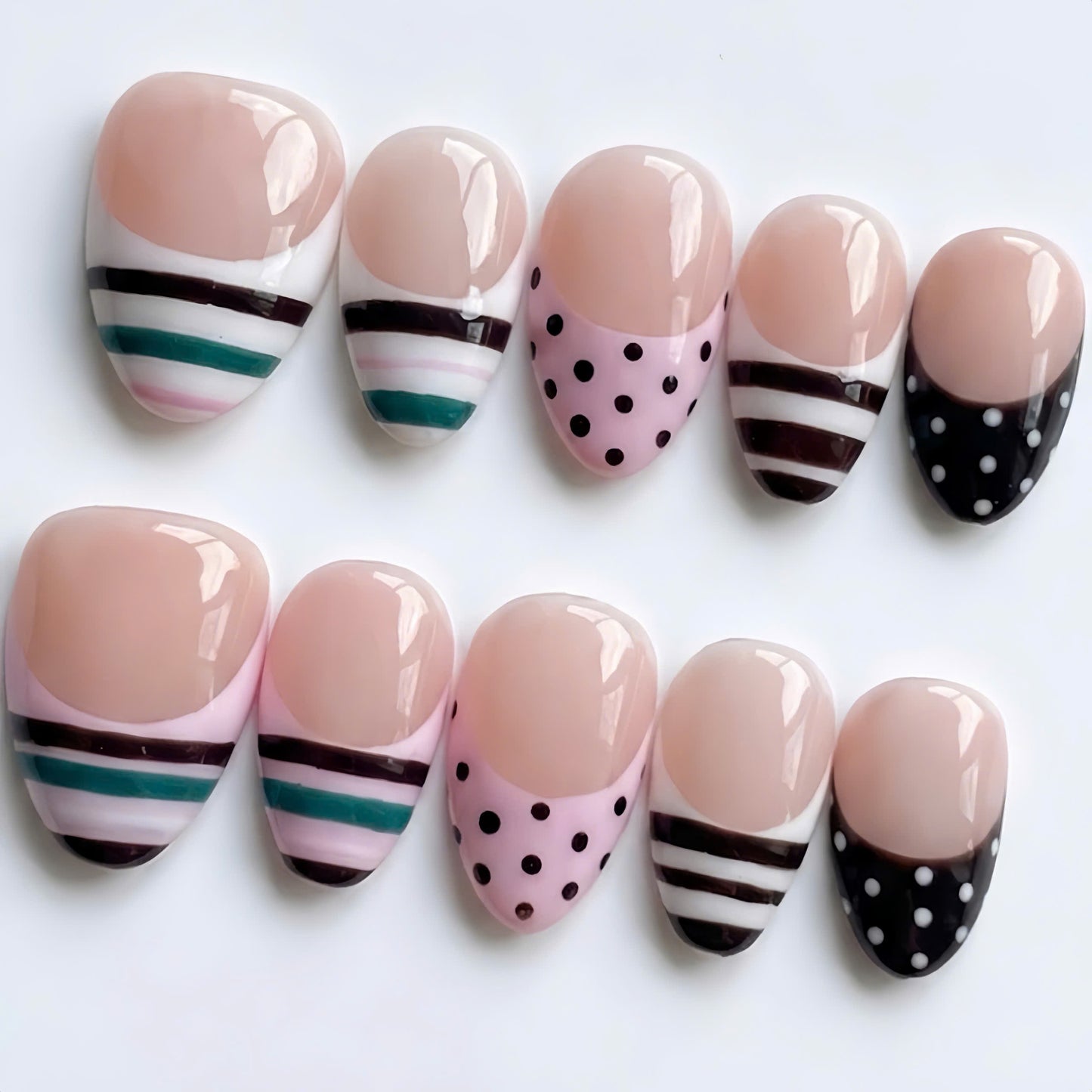 Retro Mod Candy Stripes