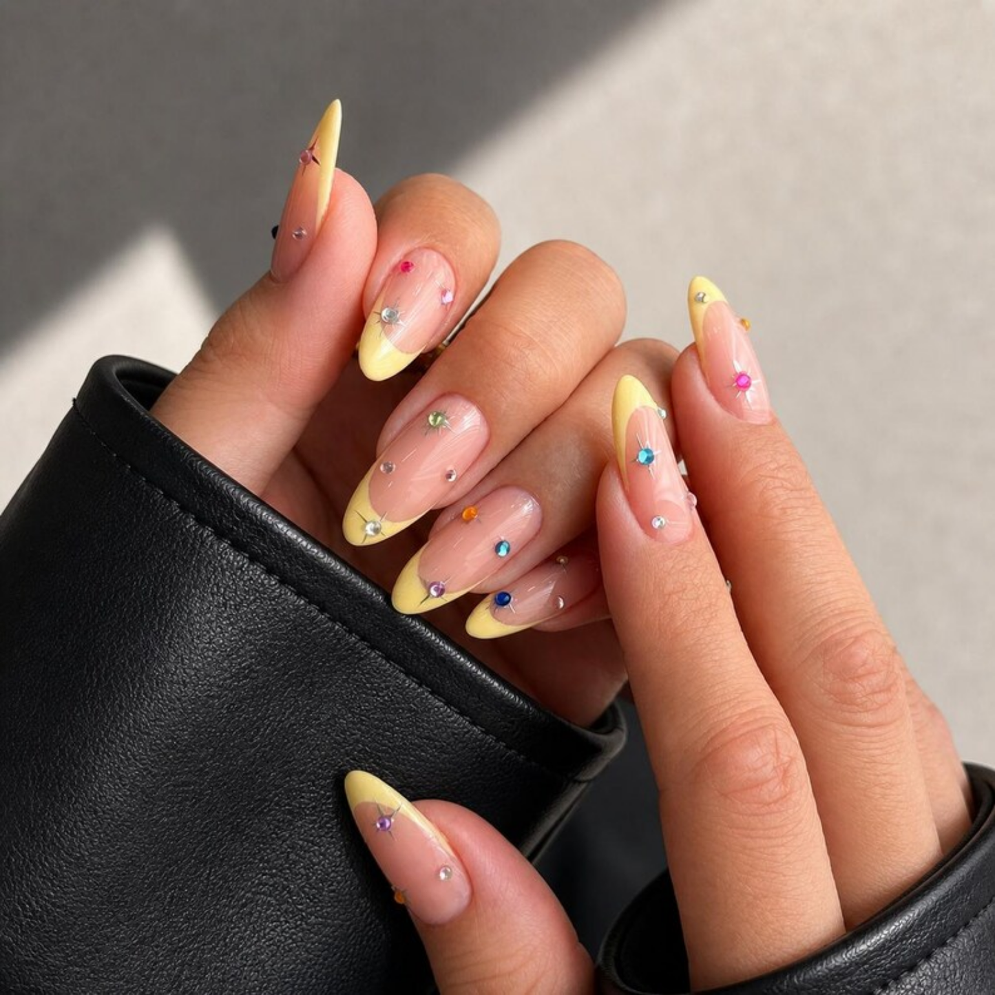 Pastel Yellow Celestial Sparkle