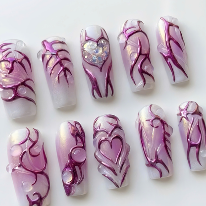 Cyber Purple Tribal Fairy