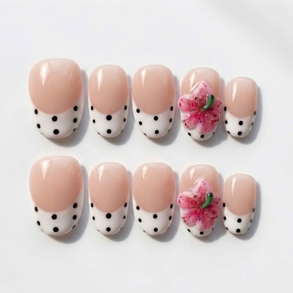 Retro Polka Dot Lily
