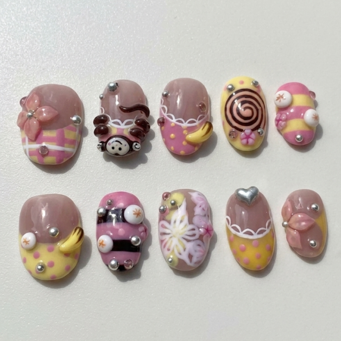 Kawaii Monkey Banana Joy
