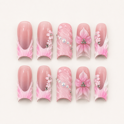 Ethereal Pink Floral Bliss