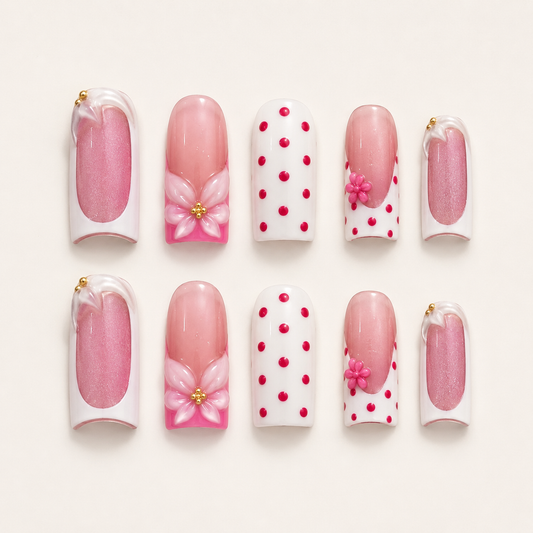 Sweet Retro Polka Dream
