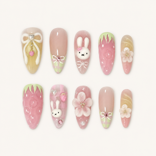 Sweet Kawaii Strawberry Bliss