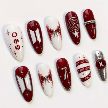 Kpop Army Silver Chrome
