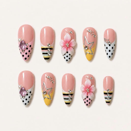 Sweet Harajuku Floral Set