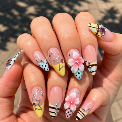 Sweet Harajuku Floral Set