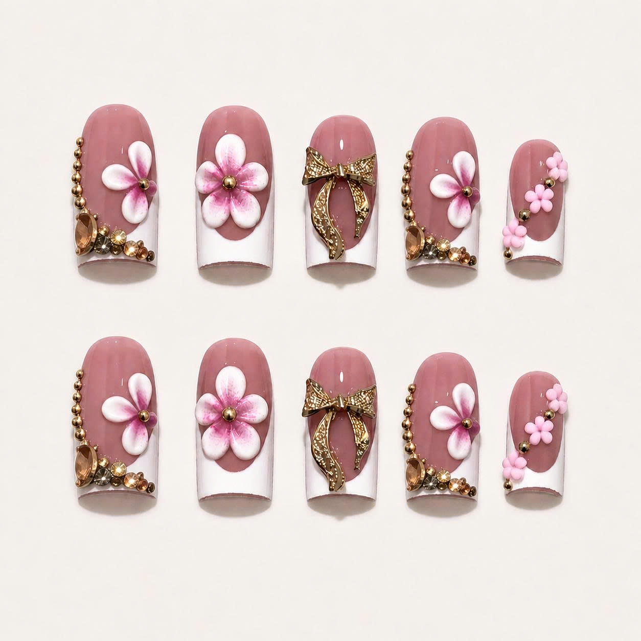 Elegant Vintage Floral Bloom