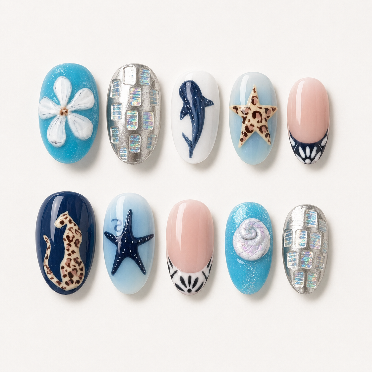 Artistic Ocean Leopard Grace
