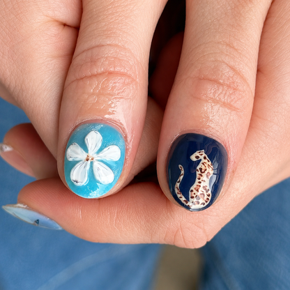 Artistic Ocean Leopard Grace