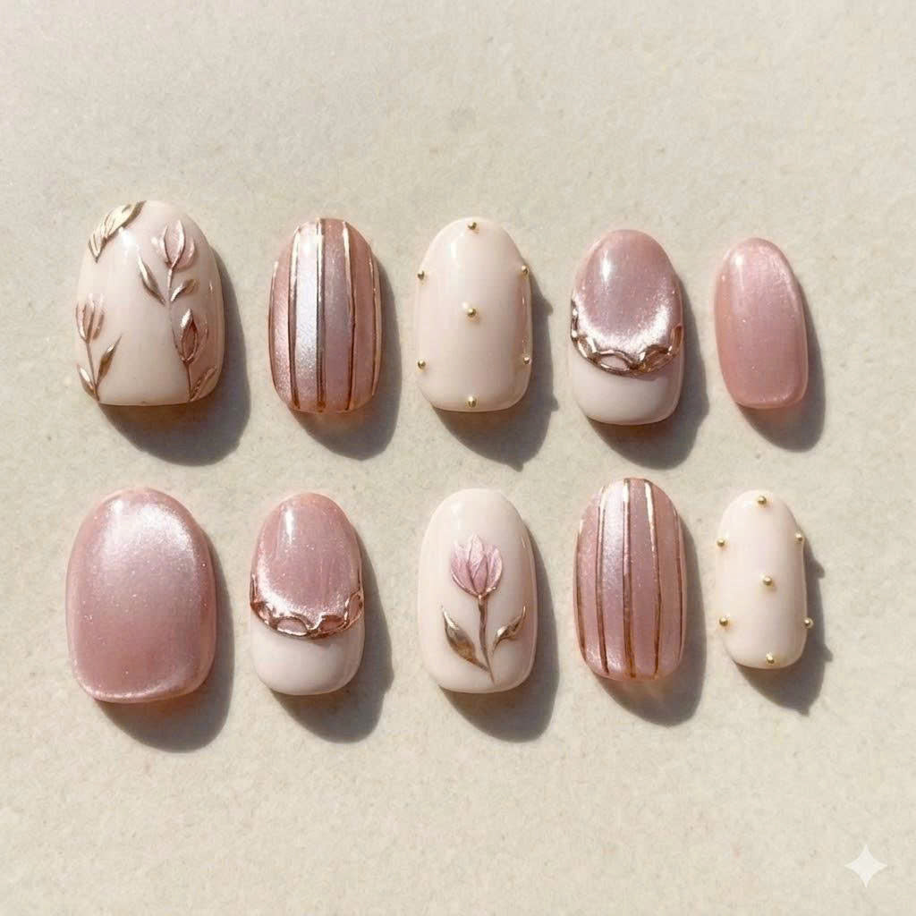 Elegant Ash Pink Grace