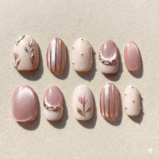 Elegant Ash Pink Grace